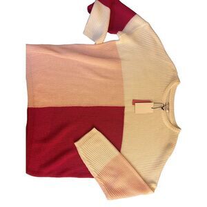 Andree by unit knit pink sweater